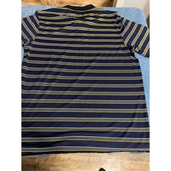 Divots Driwax Navy Polo Shirt - Picture 4 of 5